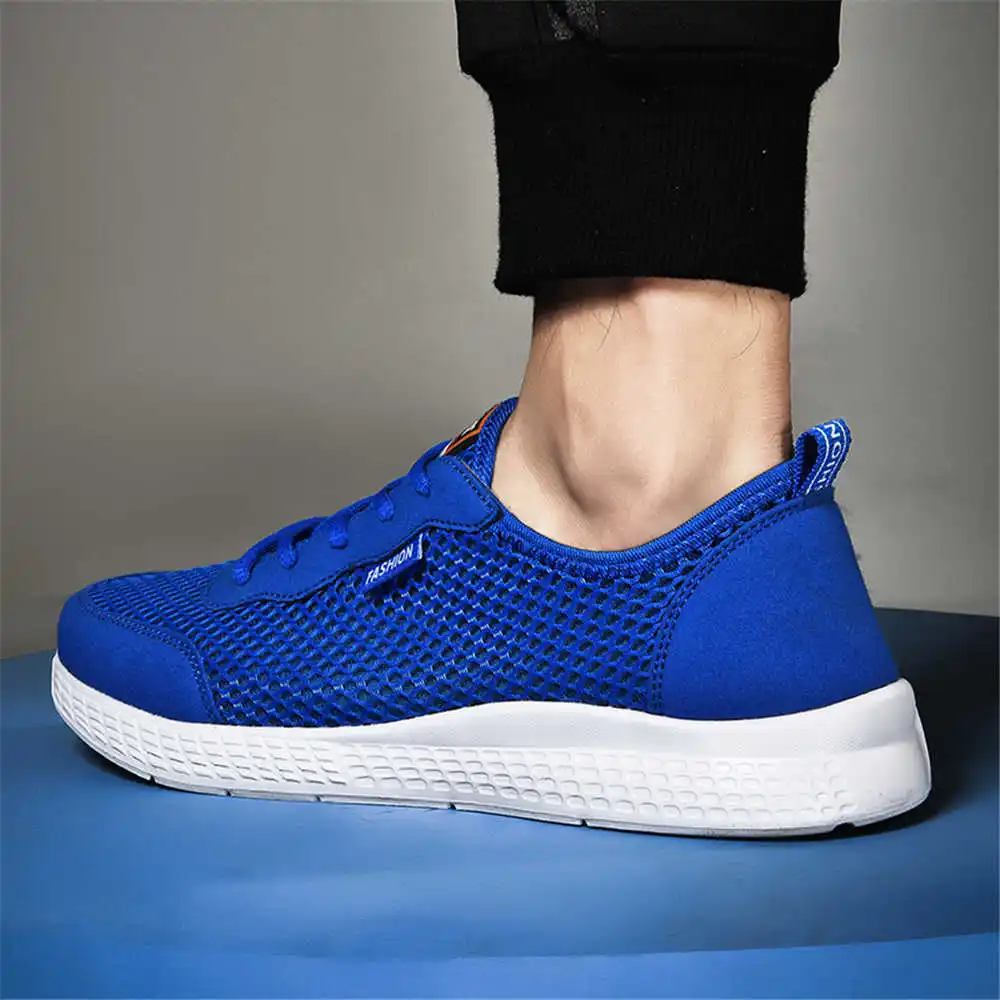 35-46 Breathable Light Blue รอ - Men'S Shoes Good For Flat Feet บทวิจารณ์และราคา